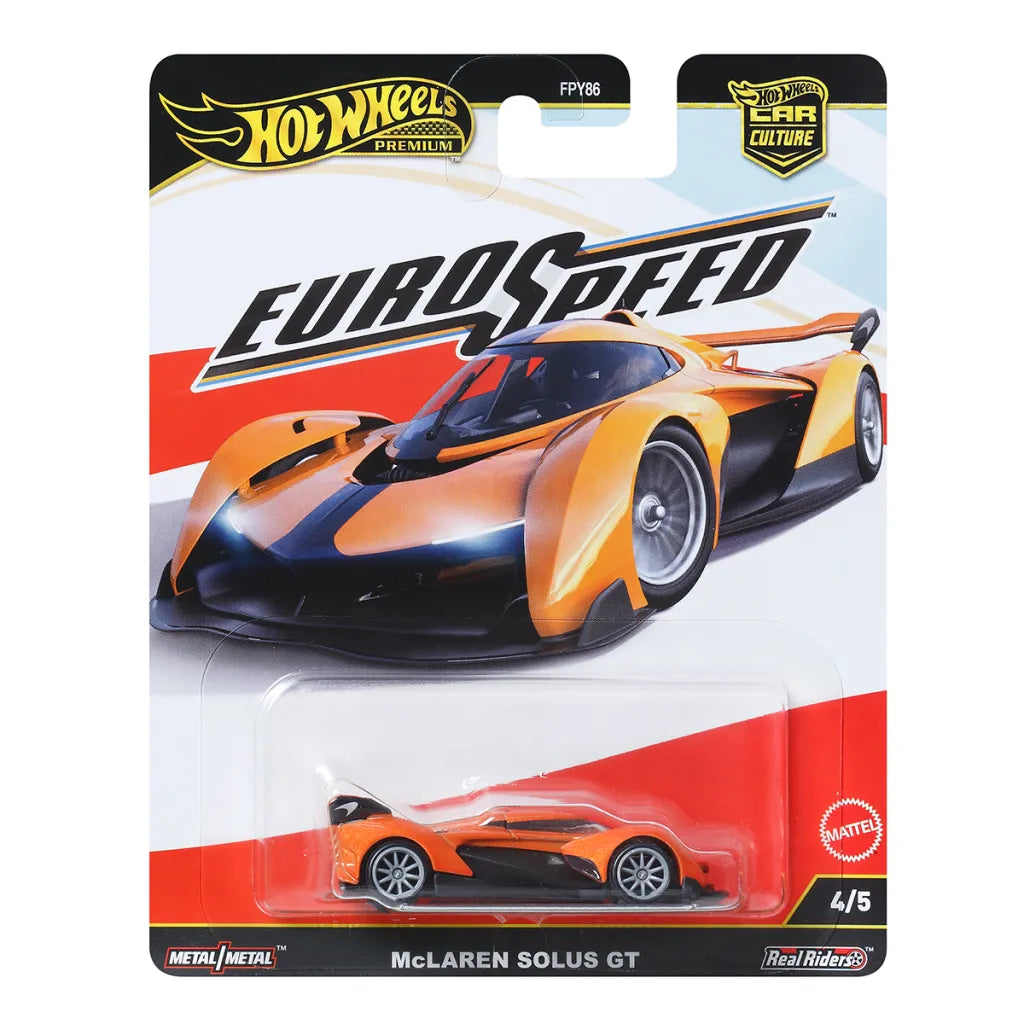 Hot Wheels Premium Car Culture EuroSpeed - McLaren Solus GT