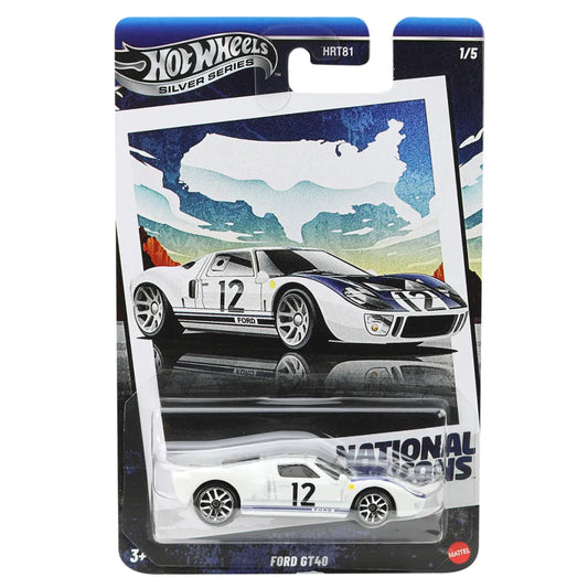 Hot Wheels Silver Series - National Icons - Ford GT40