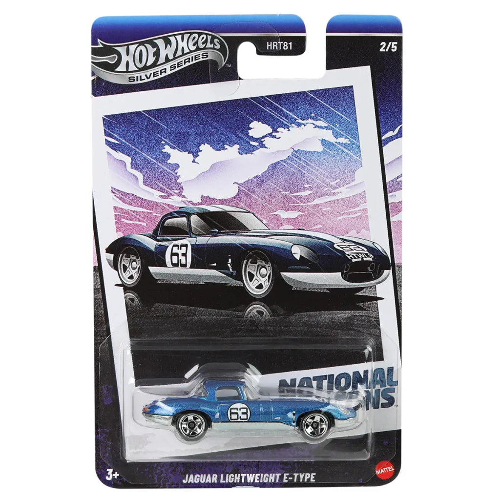 Hot Wheels Silver Series - National Icons - Jaguar Lightweight E-Type