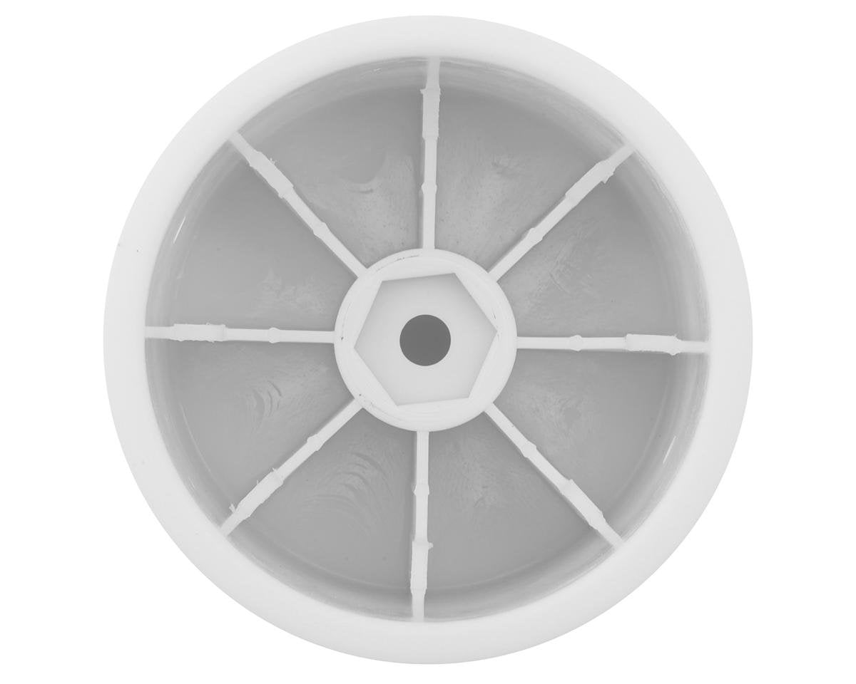 JConcepts 12mm Hex Mono 1/10 Stadium Truck Wheel (4) (T6.1) (White)