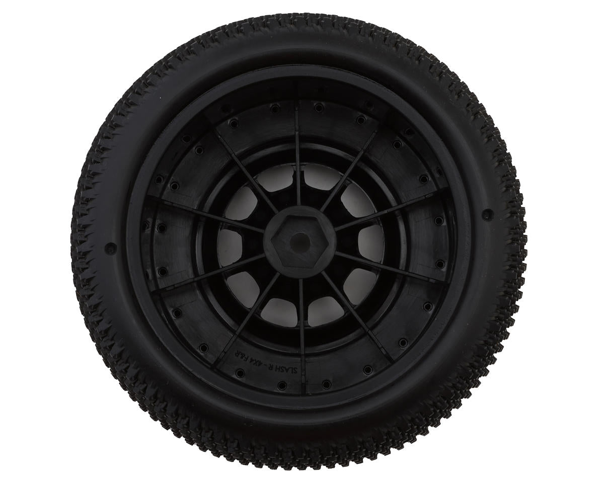JConcepts Subcultures 2 Pre-Mounted Off-Road Tires (2) (Slash Rear) (Green) w/12mm Hex