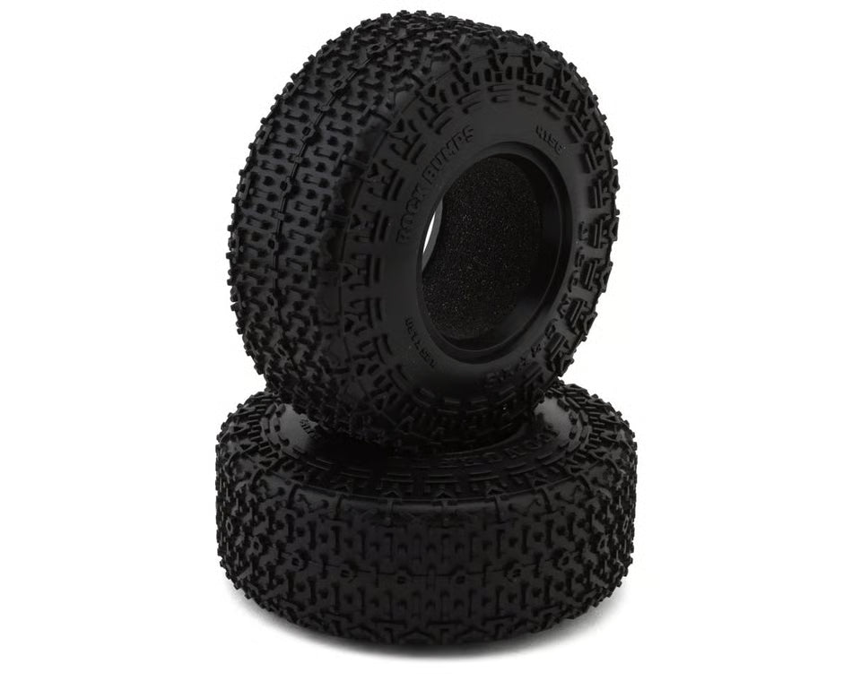 JConcepts Rock Bumps 1.9" All Terrain Comp Rock Crawler Tires (2) (4.25” OD) (Green)