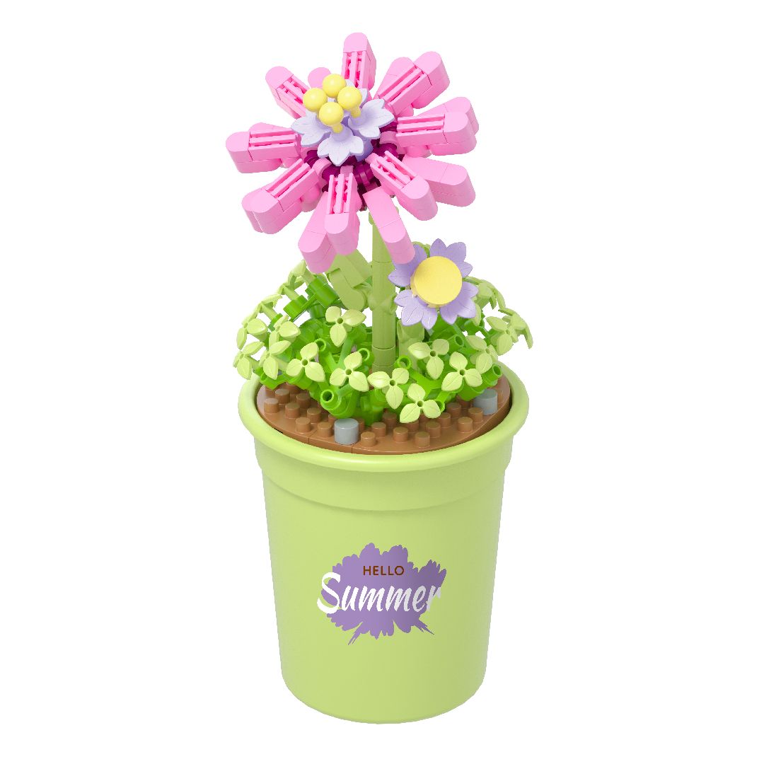 Koco Potted Flower - 04 - Daisy