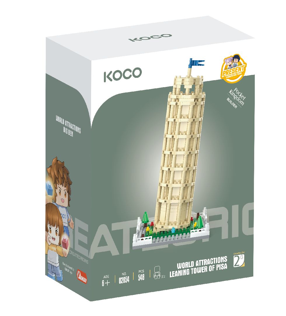 KOCO World Attractions - 02054 - Leaning Tower of Pisa