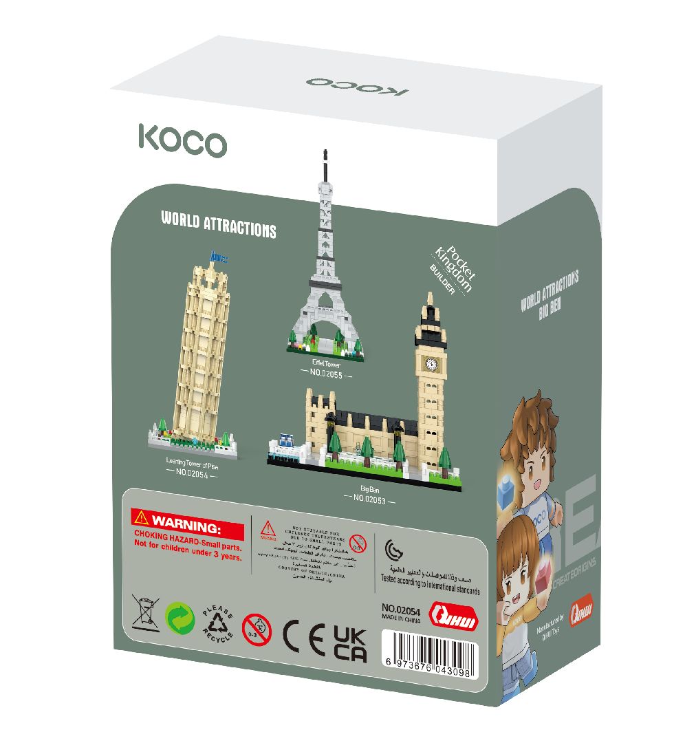 KOCO World Attractions - 02054 - Leaning Tower of Pisa