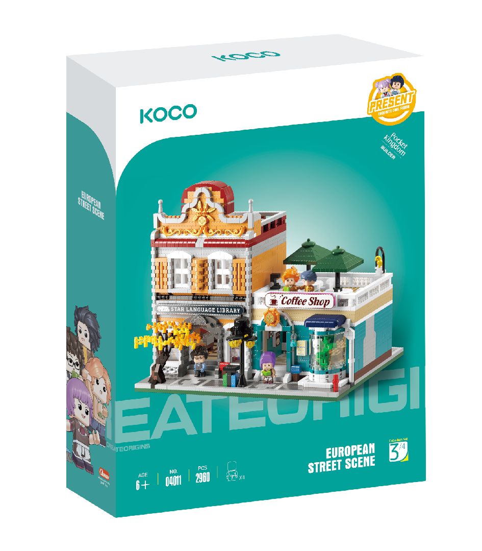 KOCO European Street Scene - 04011 - Library