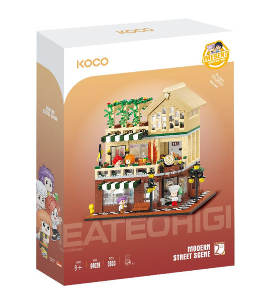 KOCO European Street Scene - 04028 - Western restaurant