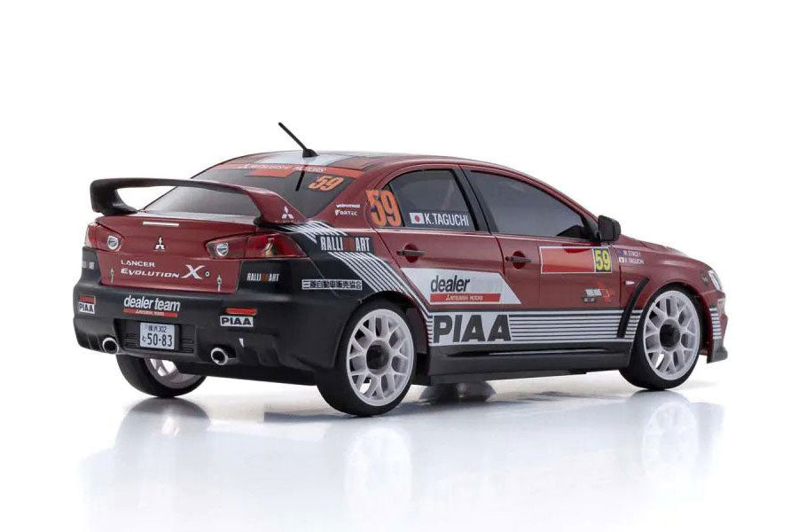 MINI-Z AWD Mitsubishi Lancer Evolution X Mitsubishi Dealer Team