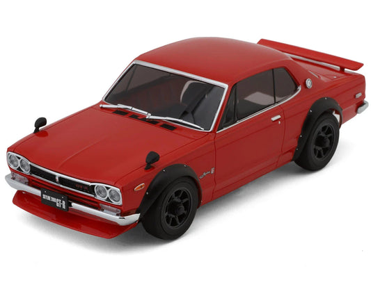 Kyosho Mini-Z MA-020 Nissan Skyline 2000GT-R Body (Red) (60th Anniversary Limited Edition)