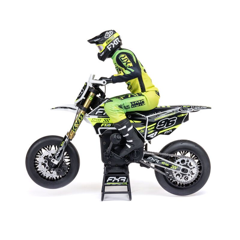 Losi 1/4 Promoto-SM Super Moto Motorcycle RTR - FXR Green