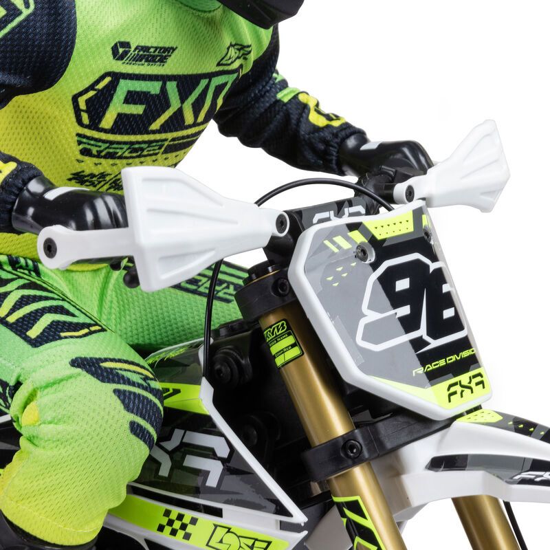 Losi 1/4 Promoto-SM Super Moto Motorcycle RTR - FXR Green