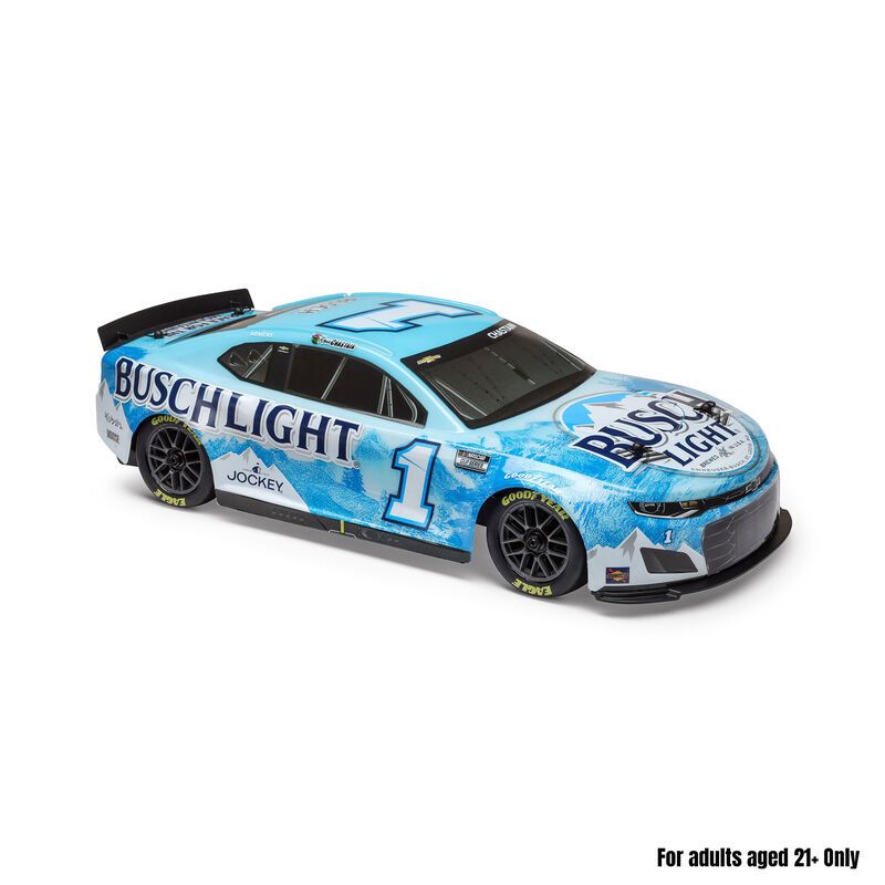 1/12 NASCAR RC Racecar Ross Chastain No. 1 Busch Light 2025 Chevrolet Camaro ZL1 2S AWD RTR Brushed On-Road (Battery & Charger Included)