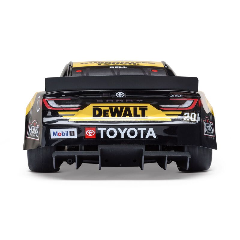 1/12 NASCAR RC Racecar Christopher Bell No. 20 DeWalt 2025 Toyota Camry 2S AWD RTR Brushed On-Road (Battery & Charger Included)