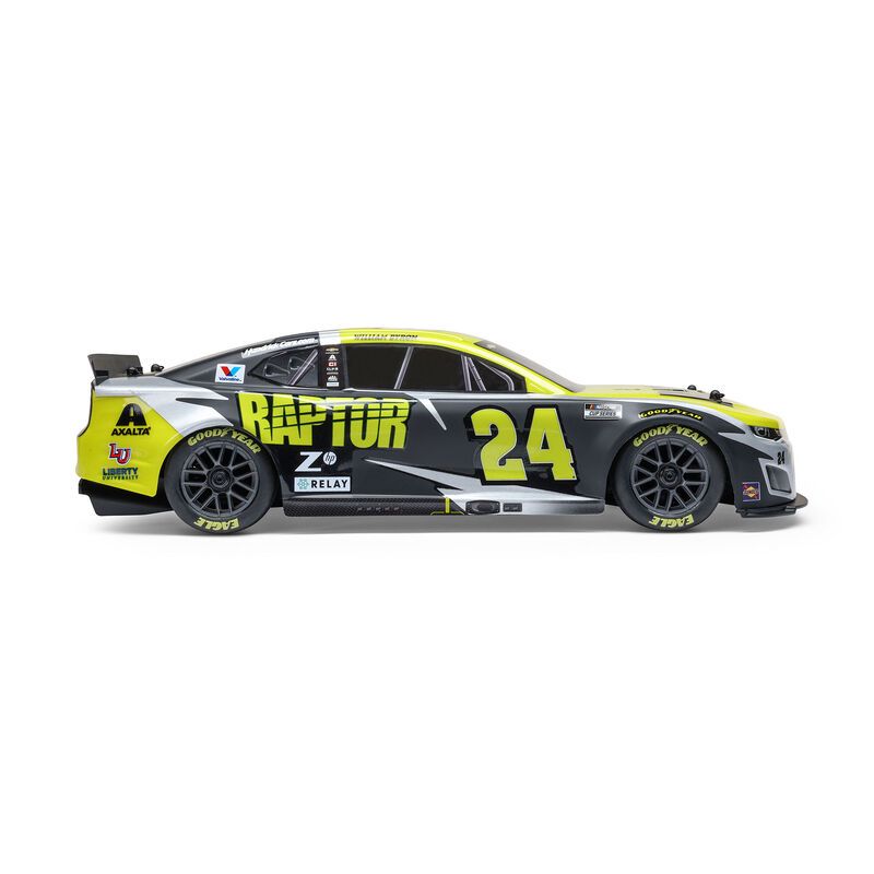 1/12 NASCAR RC Racecar William Byron No. 24 Raptor 2025 Chevrolet Camaro ZL1 2S AWD RTR Brushed On-Road (Battery & Charger Included)