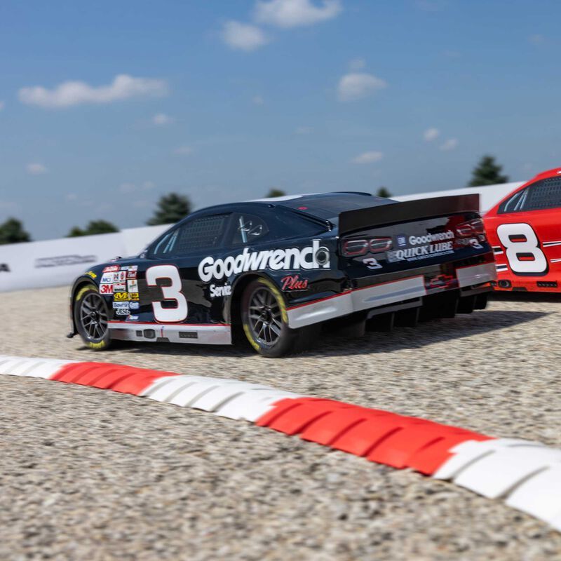 1/12 Losi NASCAR RC Race Car RCR No. 3 GM Goodwrench Chevrolet ZL1 2S AWD RTR Brushed On-Road (Battery & Charger Included), Black
