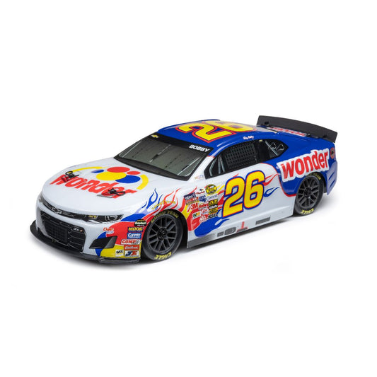 Losi 1/12 NASCAR Ricky Bobby #26 Wonder Bread Chevrolet ZL1 RTR
