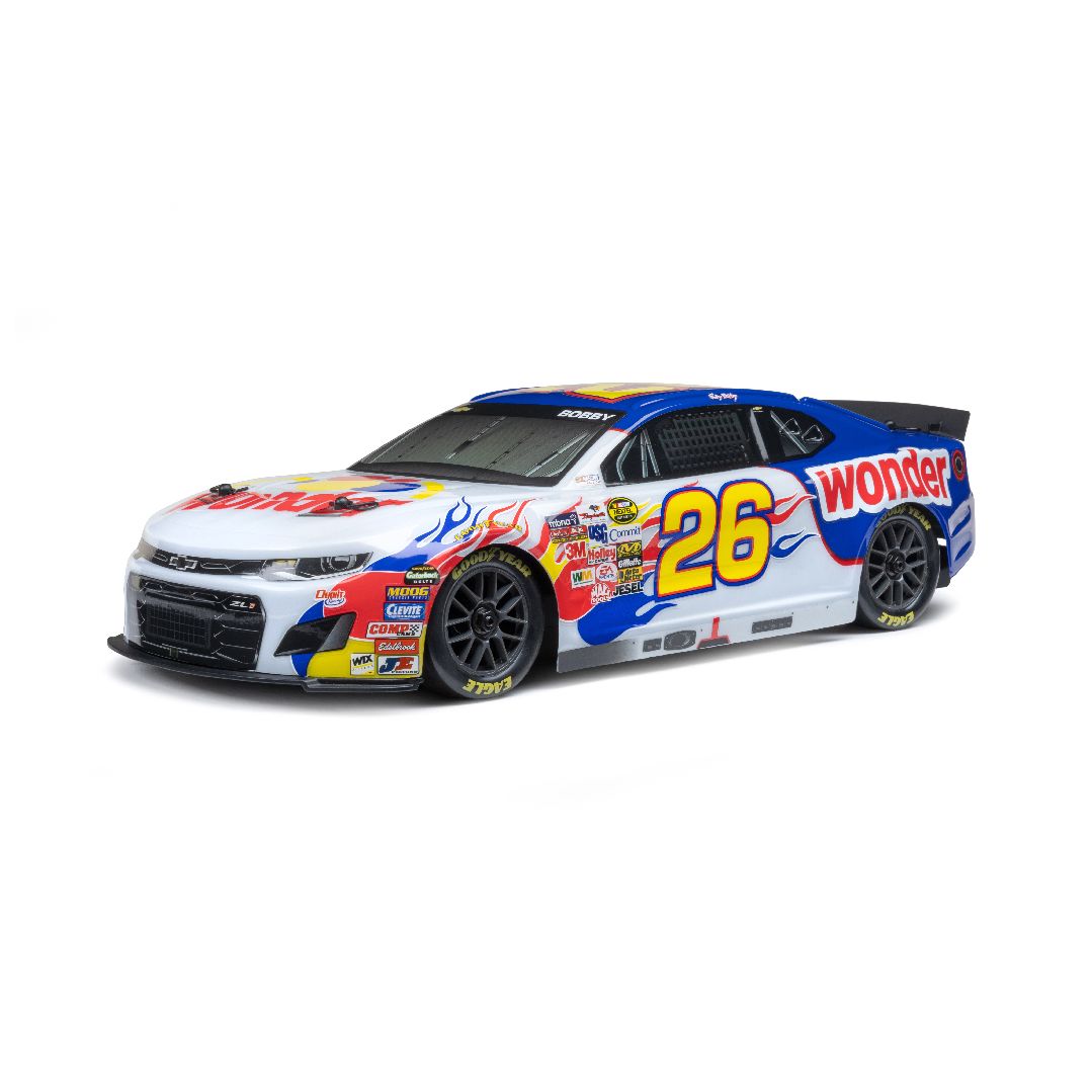 Losi 1/12 NASCAR Ricky Bobby #26 Wonder Bread Chevrolet ZL1 RTR