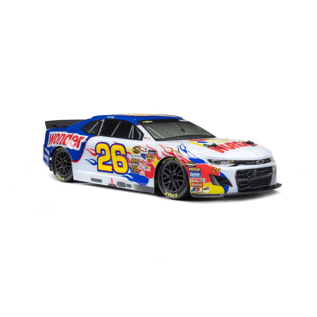 Losi 1/12 NASCAR Ricky Bobby #26 Wonder Bread Chevrolet ZL1 RTR