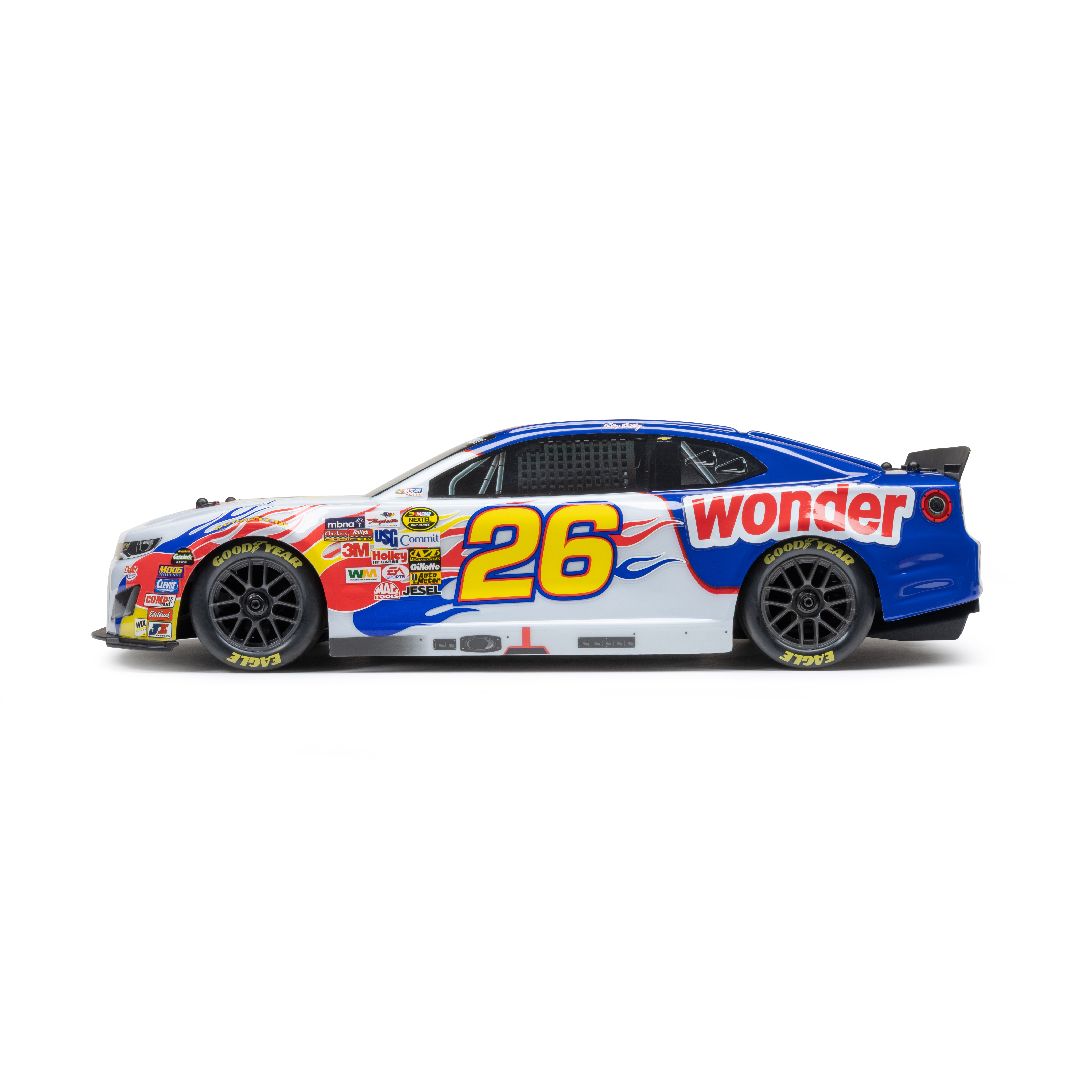 Losi 1/12 NASCAR Ricky Bobby #26 Wonder Bread Chevrolet ZL1 RTR