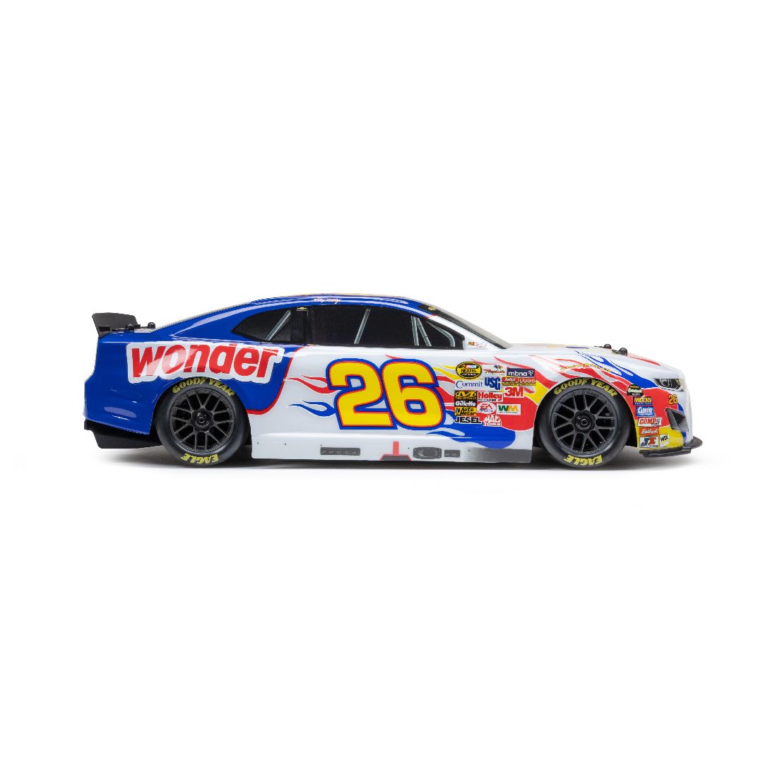 Losi 1/12 NASCAR Ricky Bobby #26 Wonder Bread Chevrolet ZL1 RTR