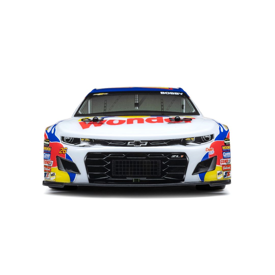 Losi 1/12 NASCAR Ricky Bobby #26 Wonder Bread Chevrolet ZL1 RTR
