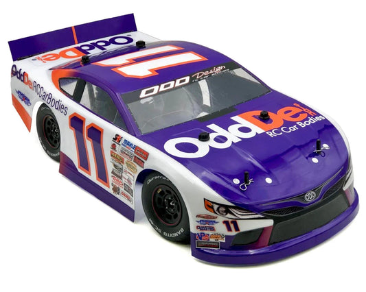 McAllister Racing NextGen Camry 1/10 Short Course Oval Body (Clear) (.060)