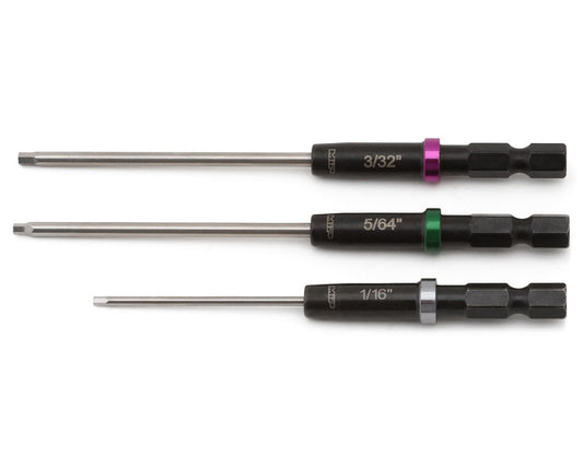 MIP Gen 2 Speed Tip Hex Driver Power Tool Tip Set (SAE) (1/16", 5/64" & 3/32")