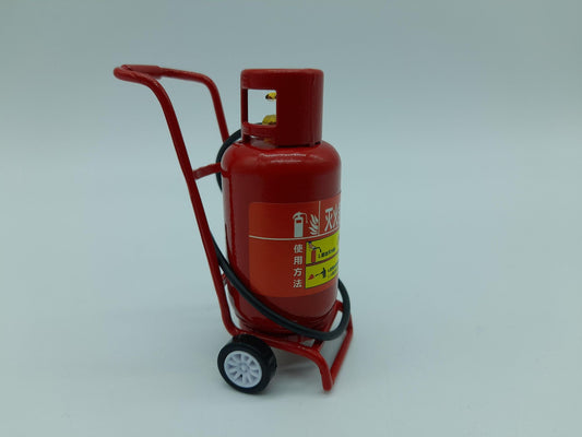 Scale Fire extinguisher on trolley 1/10