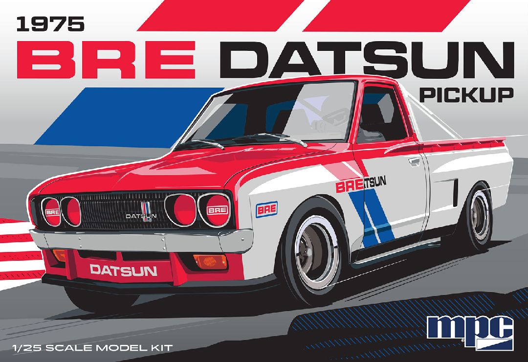 MPC 1/25 1975 Datsun Pickup BRE Model Kit