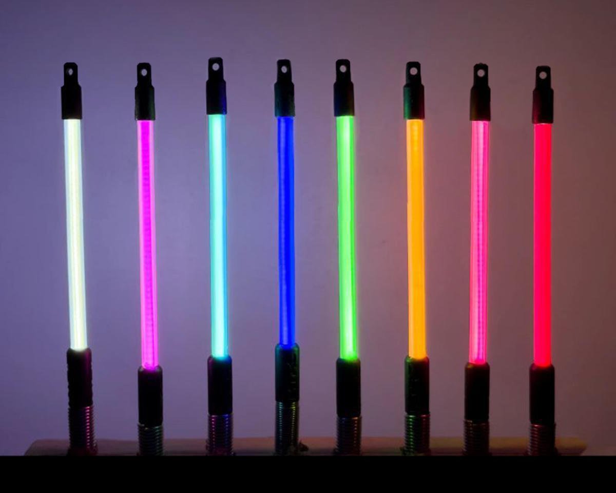 MyTrickRC TrickWhip2 Super Bright Scale Whip Light Tube (130mm) w/12V-3V Voltage Regulator & Receiver Cable