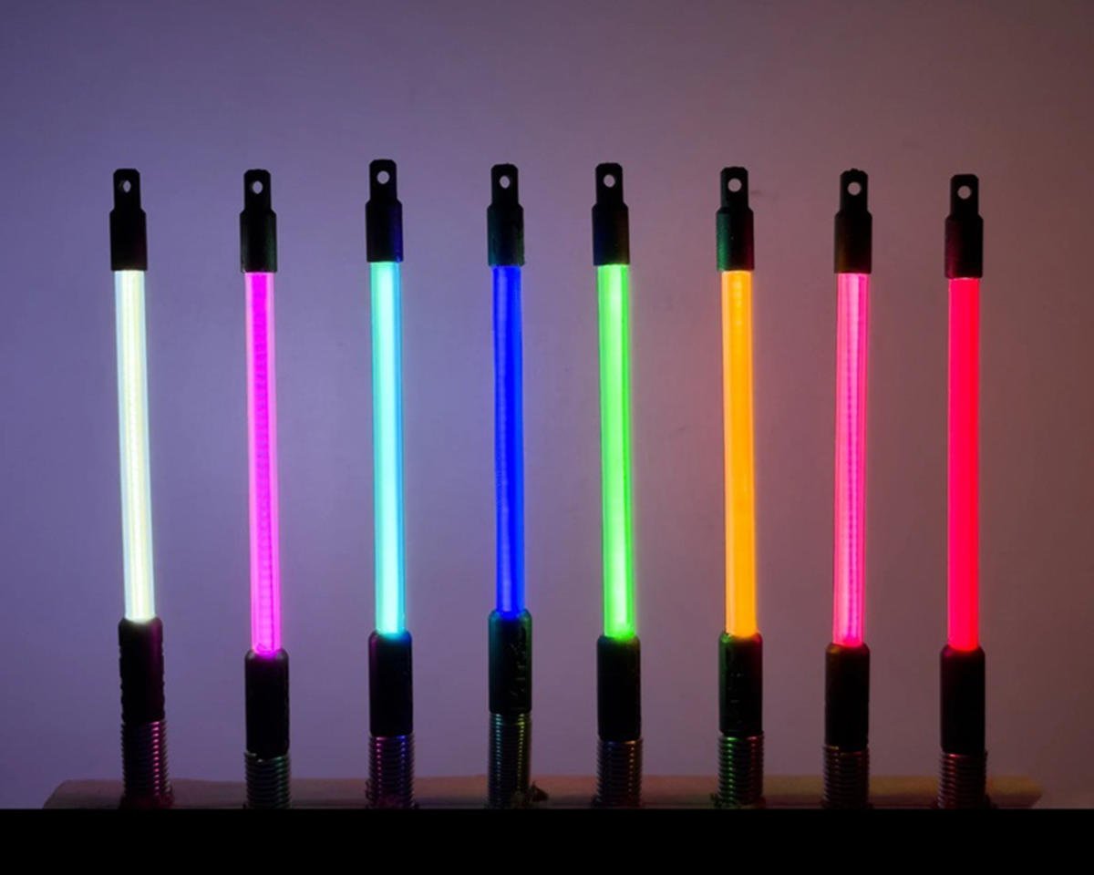 MyTrickRC TrickWhip2 Super Bright Scale Whip Light Tube (80mm) w/12V-3V Voltage Regulator & Receiver Cable