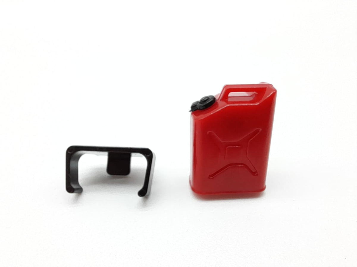 Gas can, Barrel, Fire extinguisher and Shovel kit size 1/24