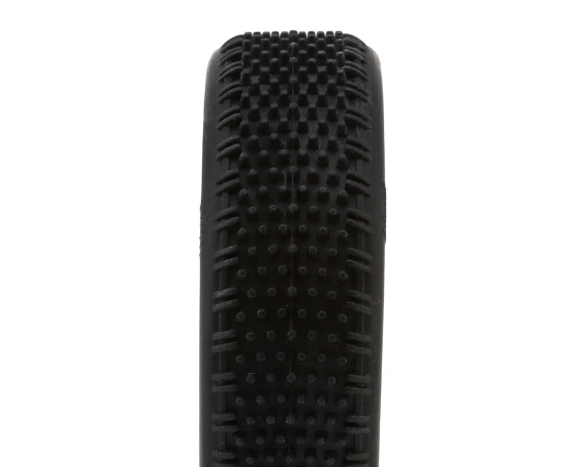 Pro-Motion Viper 2.2" 2WD Front LP Carpet 1/10 Pre-Mounted Buggy Tires (Yellow) (C3 Green/Medium) (2) w/12mm Hex