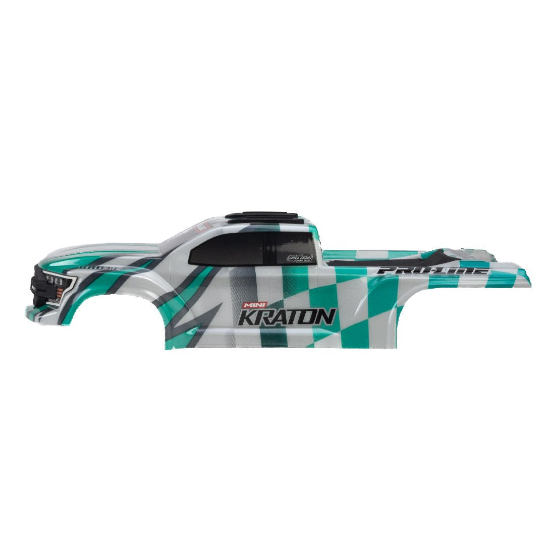 Pro-Line Limited Edition Pre-Cut/Pre-Painted Brute Body Checkmate w/ Clipless System for ARRMA MINI KRATON