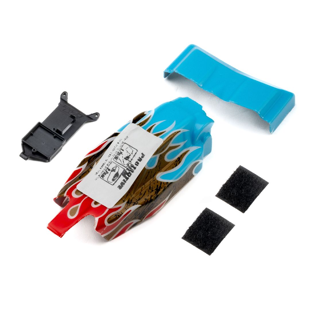 Pro-Line Limited Edition Pre-Cut/Pre-Painted Crowd Pleazer Templeman Body w/ ESC Relocator for Losi Micro-B
