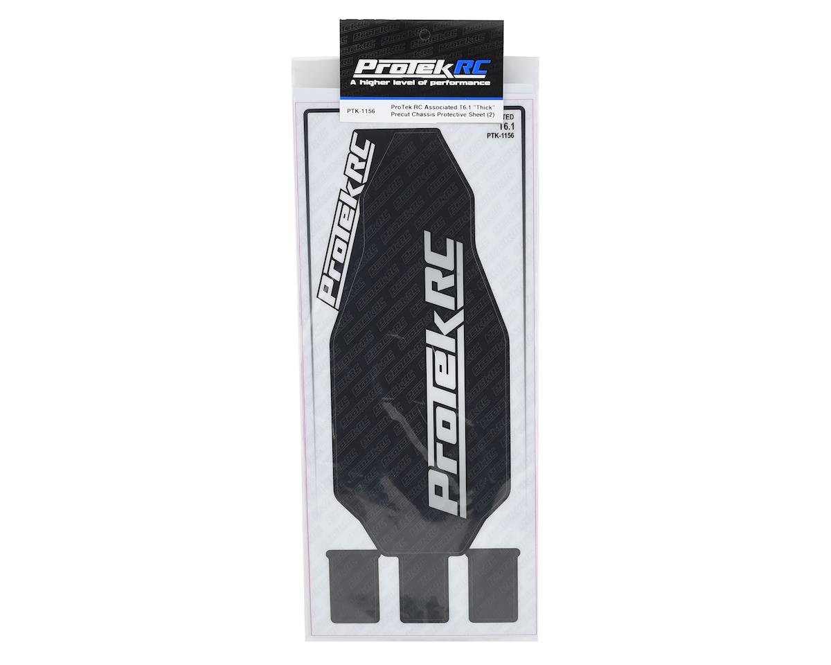 ProTek RC Associated T6.1 & T6.2 "Thick" Precut Chassis Protective Sheet (2)