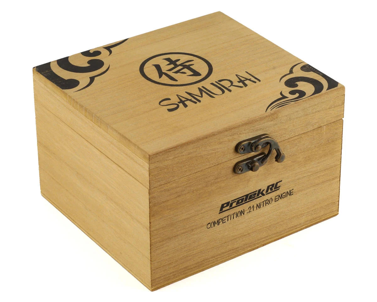 ProTek RC Samurai RM.1 Maifield Edition 3-Port .21 Competition Nitro Engine w/21j Carburetor (Turbo Plug, Ceramic Bearing)