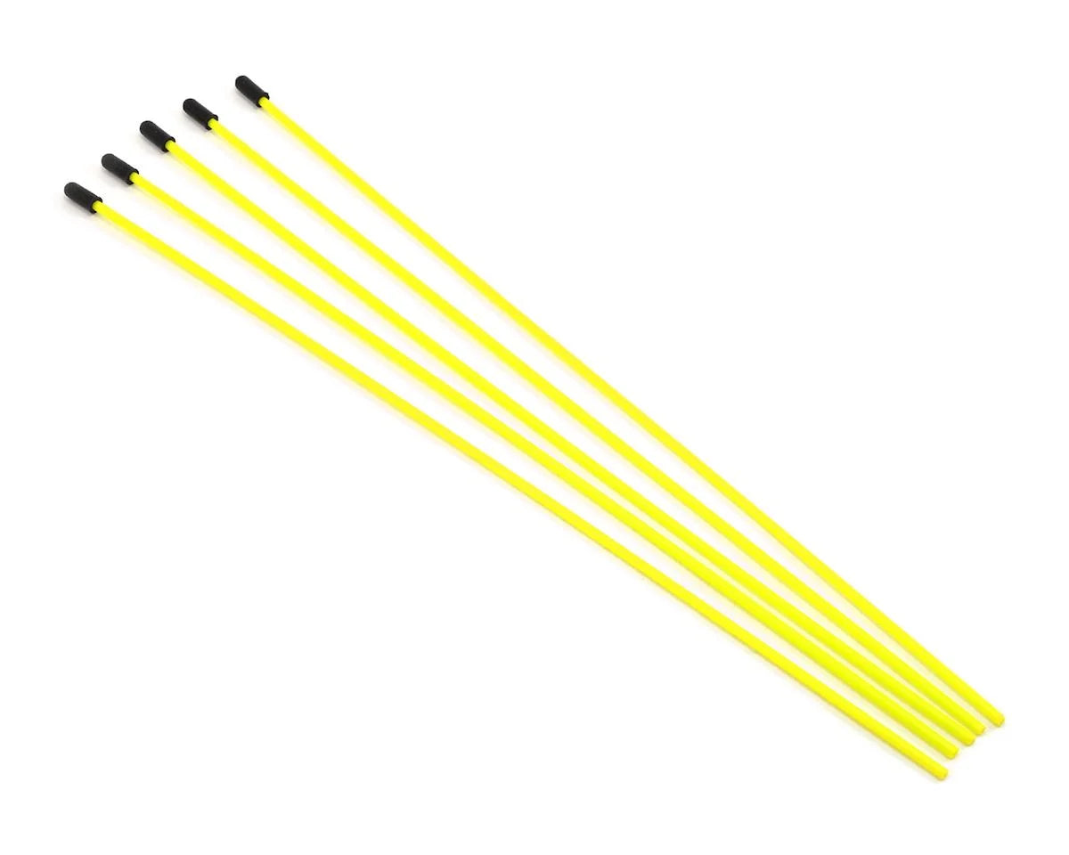 ProTek RC Antenna Tube w/Caps (Black) (5)