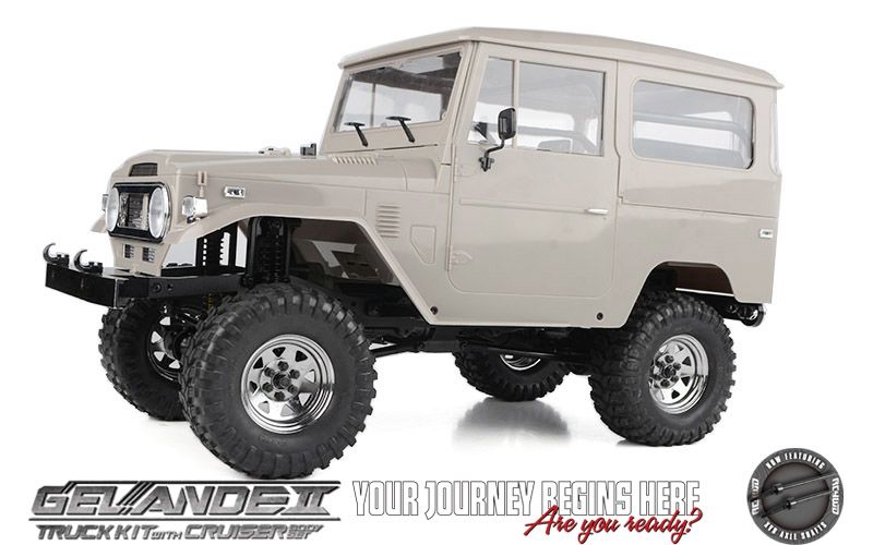 RC4WD Gelande II Truck Kit w/Cruiser Body Set