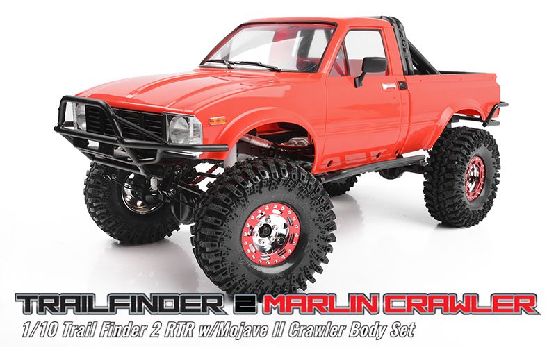 RC4WD 1/10 Marlin Crawler Trail Finder 2 Mojave 4x4 RTR - Red
