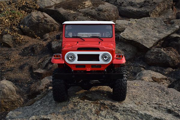 RC4WD 1/10 Gelande II Cruiser 4x4 RTR - Red
