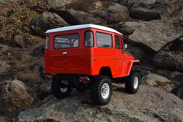 RC4WD 1/10 Gelande II Cruiser 4x4 RTR - Red