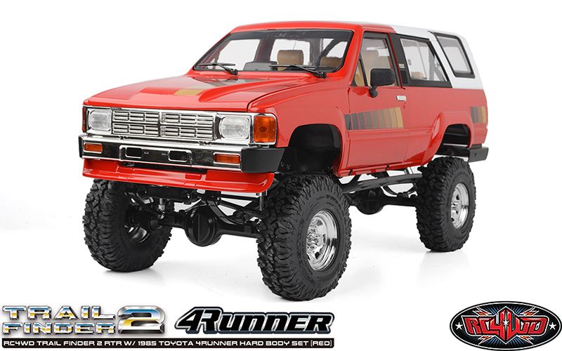 RC4WD 1/10 Trail Finder 2 1985 Toyota 4Runner 4x4 RTR - Red
