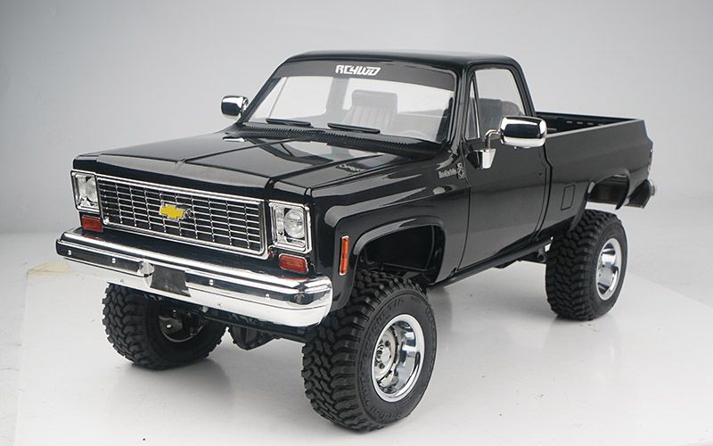 RC4WD 1/10 Trail Finder 2 LWB Chevrolet K10 4x4 RTR - Black