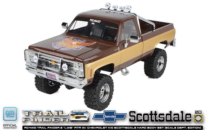 RC4WD Trail Finder 2 RTR K10 Scottsdale Scale Dept. Edition