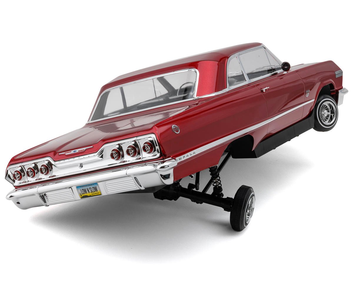 Redcat SixtyThree Chevrolet Impala 1/10 RTR Scale Hopping Lowrider (Red) w/2.4GHz Radio, Battery & Charger