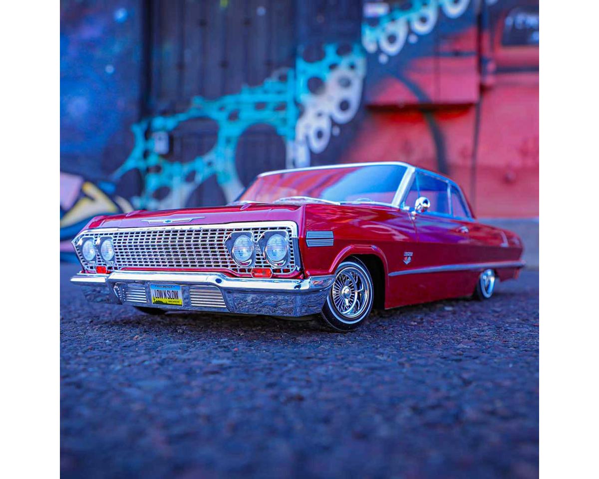 Redcat SixtyThree Chevrolet Impala 1/10 RTR Scale Hopping Lowrider (Red) w/2.4GHz Radio, Battery & Charger