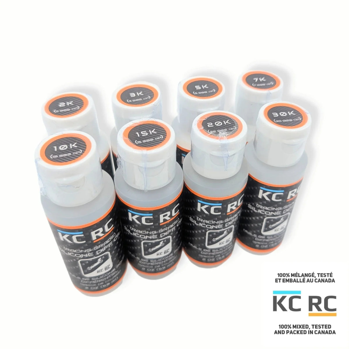 KC RC Diff oil 2oz bottle 2K/2000 CST