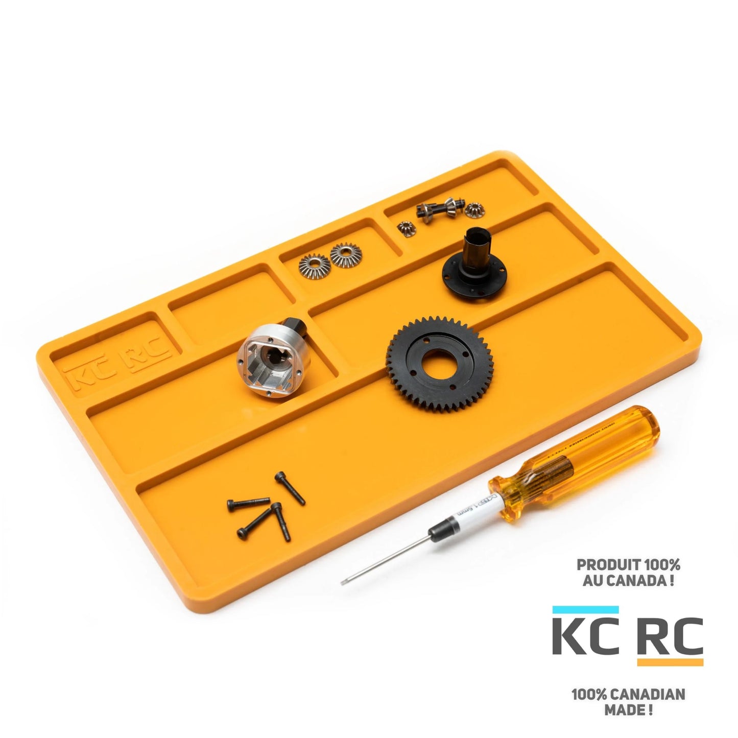 Compartment rubber mat