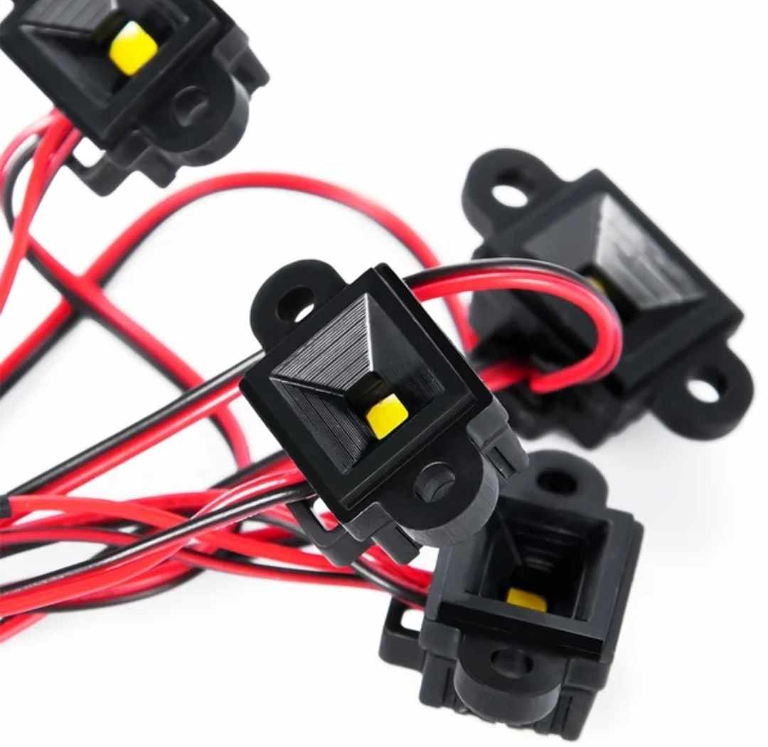 LED rock light set (8) for 1/10 TRX-4 fenders
